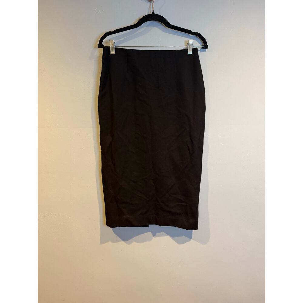 DKNY Black Stretch Pencil Skirt (Size S)